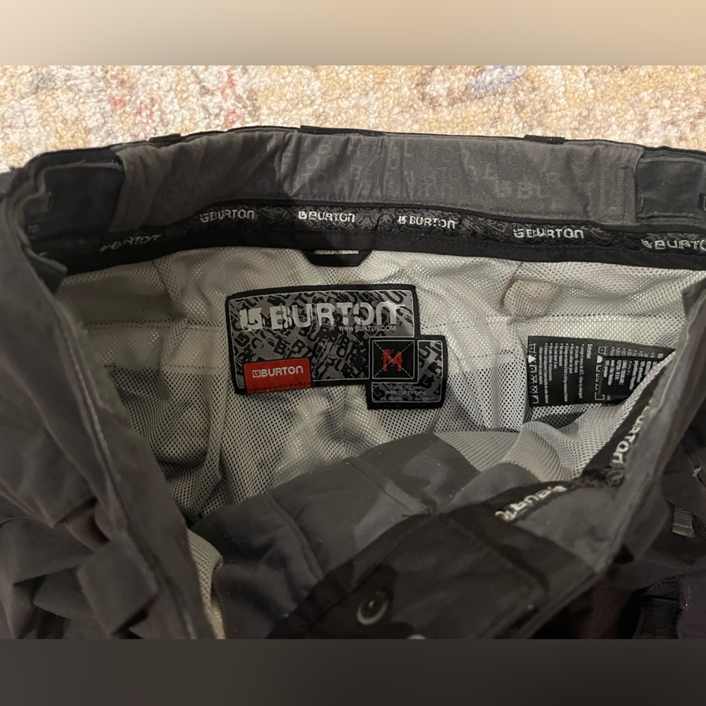 Burton Men's Black Snowboard Pants - Picture 3 of 4
